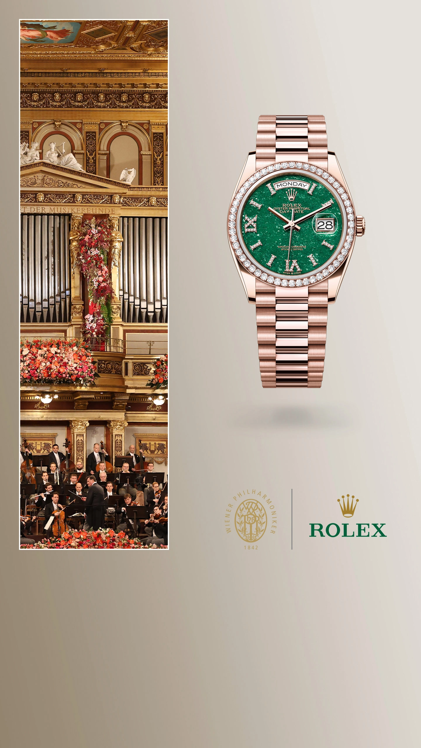 Promo Rolex och Wiens filharmoniska orkester