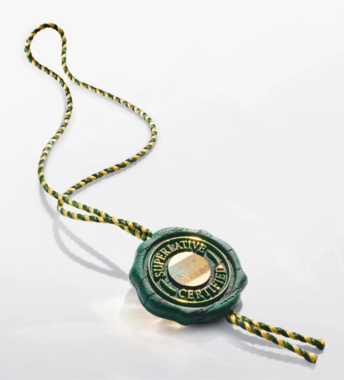 Rolex Superlative Certified-sigill