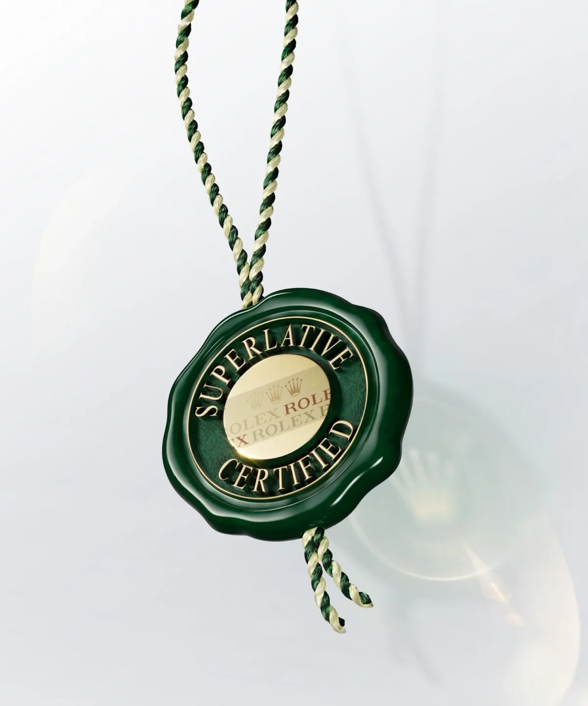 Rolex Superlative Certified-sigill
