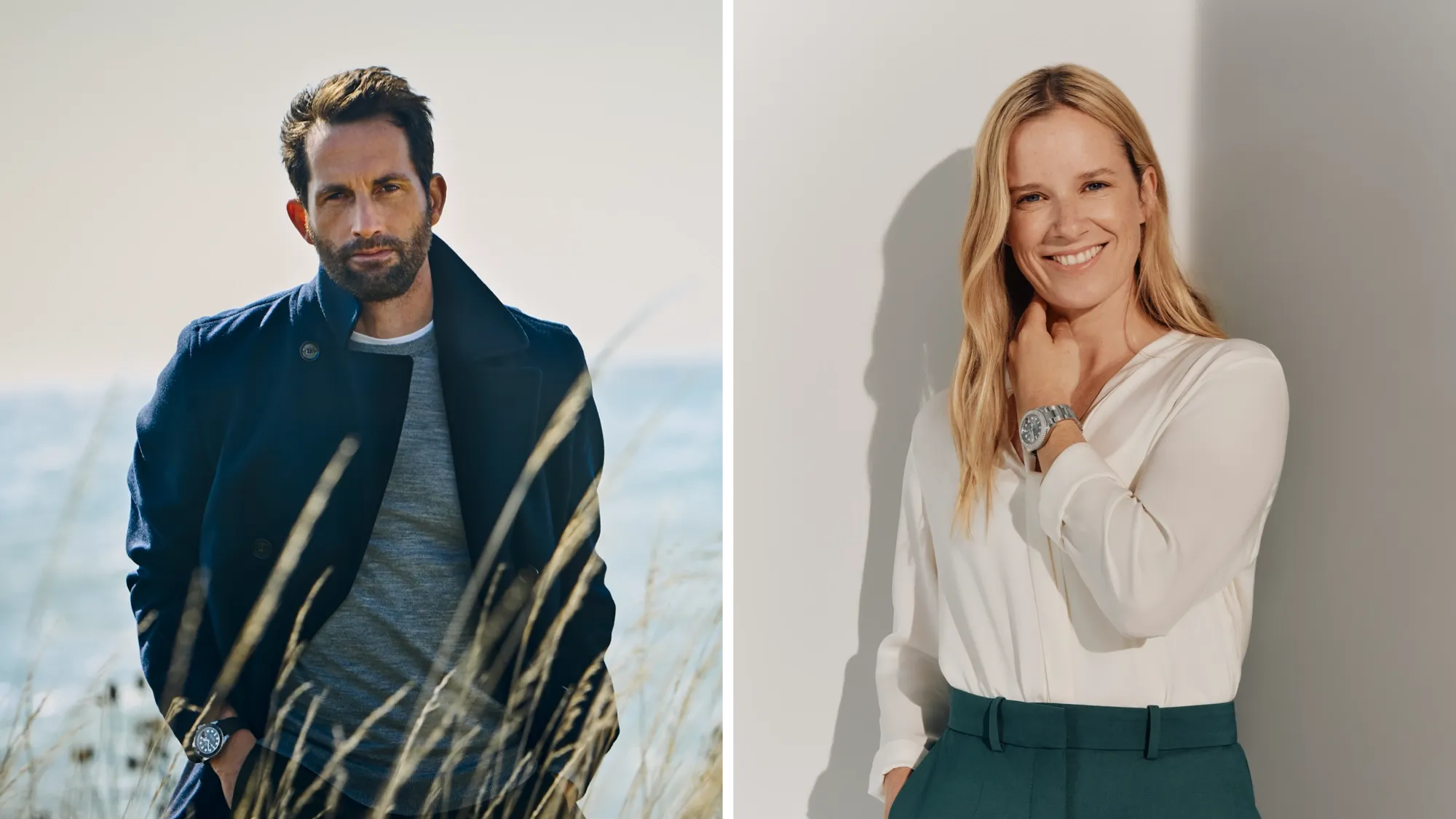 Ben Ainslie & Hannah Mills