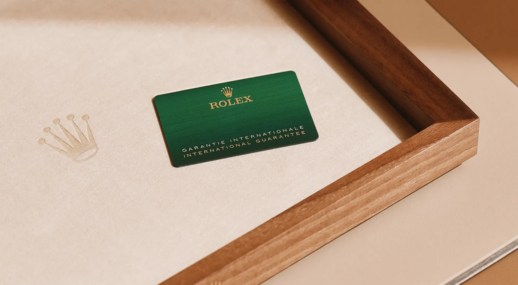 Rolex Service-kort
