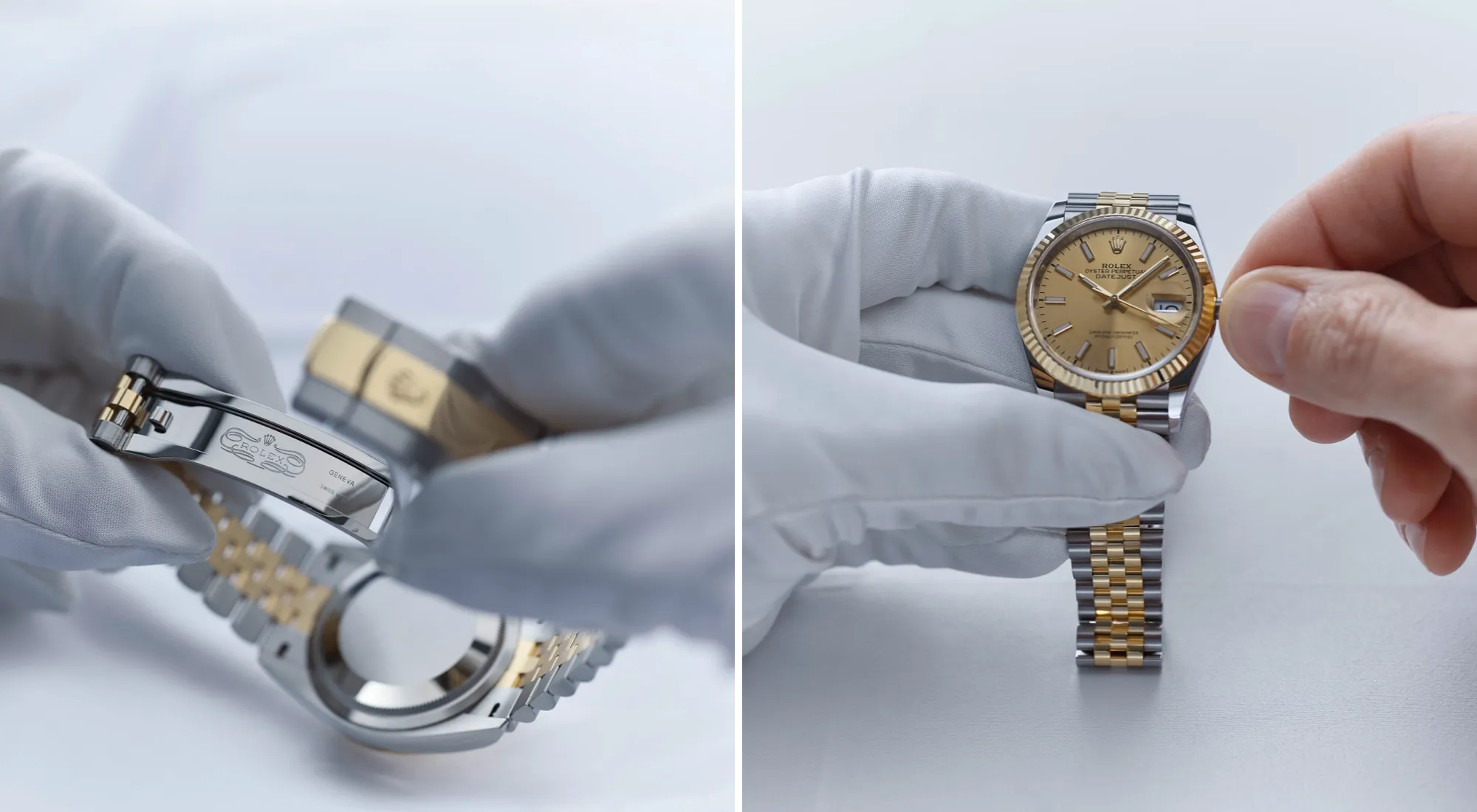 Service av Rolex-klocka
