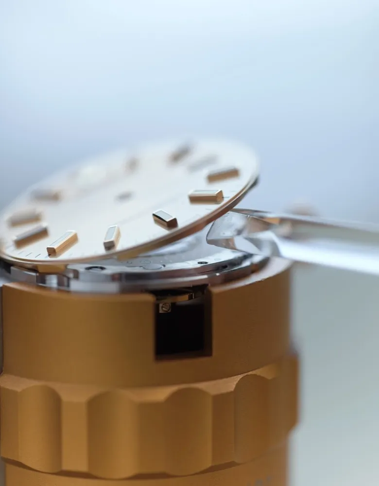 Service av Rolex-klocka