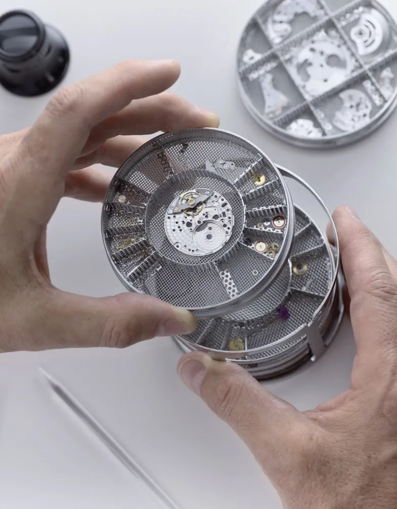 Service av Rolex-klocka