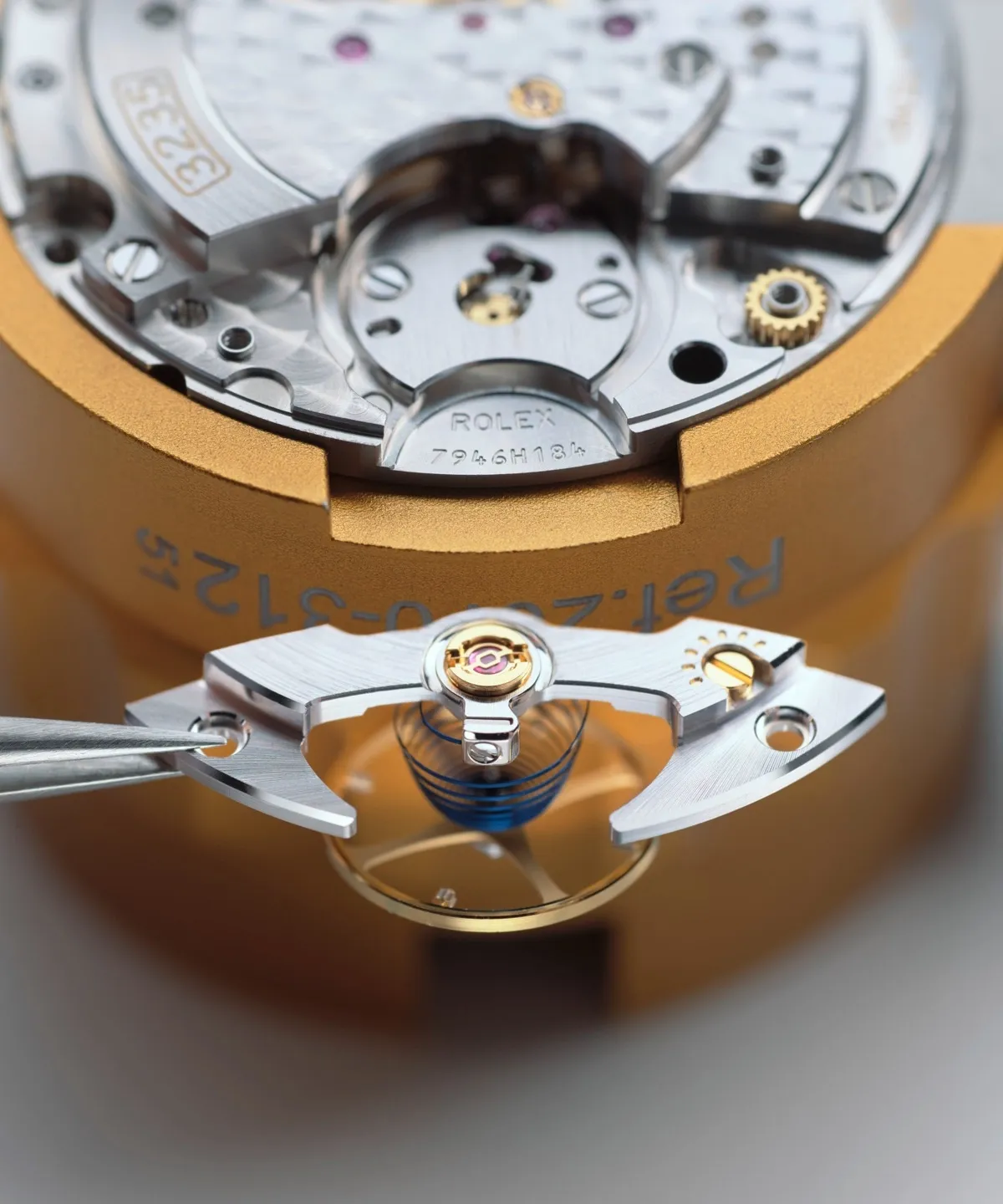 Service av Rolex-klocka