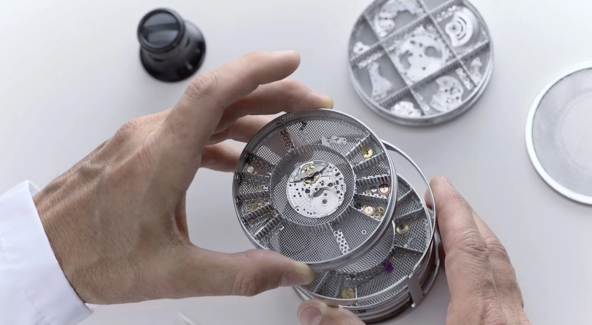 Service av Rolex-klocka